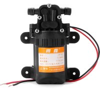 DC 12V 70PSI 3.5L/min Agricultural Electric Water Pump Black Micro High Pressure Diaphragm Water Sprayer Car Wash