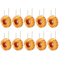 10pcs Toroid Core Inductor Wire Wind Wound mah--10uH 22uH 33uH 47uH 68uH 100uH 220uH 330uH 470uH