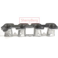 SherryBerg Inlet Manifold for VOLVO B200 B230 CARB Carburetor WEBER DCOE x2 Fitting 40/45/48DCO DELLORTO 40/45/48 Dhla EMPI