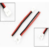 20Pcs MX2.0 XH2.54 Battery Connector Cable 2P Air Plug Male Female for Hubsan X4 RC Helicopter FPV Drone 10Pairs