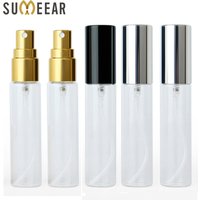 100 pièces/lot 10ml bouteille de Parfum Portable Spray Parfum de voyage pour cadeau échantillon Mini bouteille Parfum maquillage conteneurs