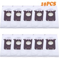 10Pcs/Lot S-Bag Vacuum Cleaner Dust Bags Compatible with AEG GR201SM Electrolux E201S Philips FC8021