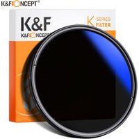K & F KONZEPT ND Filter ND2 zu ND400 ND Objektiv Filter Schlank Fader Variable Einstellbar Neutral Dichte 49mm 52mm 58mm 62mm 67mm