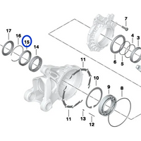 Rear wheel gearbox Oil seal For BMW R1200GS ADV R1200RT K1300R K1200R GT Rninet R900RT ST