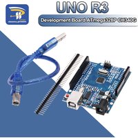 UNO R3 Official Box ATMEGA16U2 / UNO+WiFi R3 Original ATMEGA328P Chip CH340G For Arduino UNO R3 Development Board WeMos ESP8266