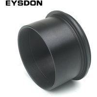 EYSDON Telescope 2 Inch SCT T Adapter 2" Tube Transform to SCT(2"-24TPI) Male Threads for Astronomical Observation