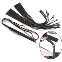 Universal Motorcycle Handlebar Brake Lever Cover Fringe Grip Tassel For Harley Honda Yamaha Suzuki BMW Cafe Racer Cruiser Custom