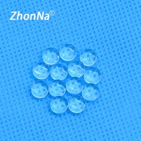 6mm Round Glass Fiber Laser Focus Lens, F10 Focal Length, Condenser Lens for Cutting Machine & Aspheric Laser Module, 1PC
