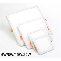 6W 8W 15W 20W LED SMD Downlights Treiberlose 110V-220V Panel Licht 50mm bis 210mm Cut Loch Einstellbare Deckeneinbaustrahler Lampe