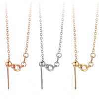 3pcs/lot 45cm Adjustable 1.5 Stainless Steel Link Universal Chains Necklaces Diy Jewelry Cuban Chains Making Findings Wholesales