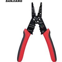 Wire Stripper 10-22 AWG Wire Splicer Cable Stripper Multipurpose Wire Stripping Tool Electrical Wire Pliers with Screw Cutter