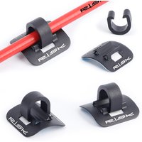 AliExpress NONE 6pcs/set RISK Bike Bicycle Adhesive Alloy Stick on Cable Guide C Clip Buckle Brake Shift Cable Housing Frame Holder Organizer