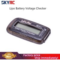 SKYRC LiPoPal Battery Checker 2-6S Lipo Battery Voltage Checker Equilizer Capacity Display Voltage Indicator Voltage Balancer