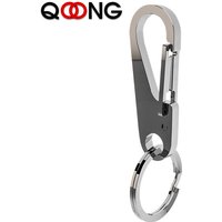2025 High Quality Keyring Craftsman Metal Key Ring Men's Stainless Steel Key Chain Holder Belt Buckles Chaveiro Car Keychain Y93