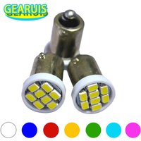 100pcs AC DC 6V 6.3V BA9S Non polar 8 SMD 1206 3020 T4W LED Bulbs for pinball machine White Red Blue Green Yellow green 6.3V AC