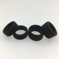 Racing Tire High Grip Tire Simulated Tread for 1/28 RC Car DriftArt2 Wltoys K969 Mini-Q HGD1 XRX DRZ Kyosho Mini-Z MA020 MR03