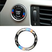 Für BMW 3er E90 E92 E93 E89 Z4 2009-2012 Sport Carbon Fiber Motor Start Stop Push Button Zündschlüssel Ring Dekor Trim