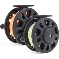 5/6 7/8 WT Large Arbor Fly Fishing Reel with Line Left Right Hand Interchangeable Former Ice Fishing Wheel
