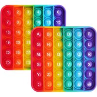 Hot Push Bubble Fidget Toys Sensory Autism Special Needs Stress Reliever Squeeze Decompression Toy Fidget Toys For Kids