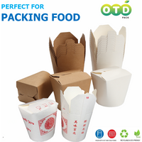 20/40/80Pcs Pack Chinese Disposable Take Out Food Containers -Leak and Grease Resistant- PartyFavor Box Meal Prep