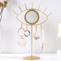 Miroir de Table à yeux dorés, miroirs de maquillage Boho, décoration de maison, salon, chambre à coucher, cosmétique, Dressing, miroir de Table, mauvais œil