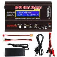 IMAX B6 V3 80W 6A Batterieladegerät LiHv Lipo NiMh Li-ion Ni-Cd Digitales RC-Ladegerät Lipro Balancierladegerät Entladegerät 15V 6A Adapter