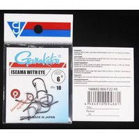 Gamakatsu 10pcs/lot Iseama 1/0#-14# Fishing Hooks Carp Hook High Carbon Steel Sea Fishinhook Fly Fishing Accessories Tackle