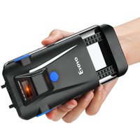 Eyoyo 2D Phone Back Clip Bluetooth Barcode Scanner Portable Barcode Reader Data Matrix Code 1D 2D QR Scanner Android IOS System