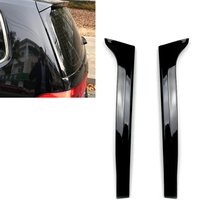 Rear Window Trim Side Spoiler Wing For Volkswagen VW Touran 2016-2022 Black Car Trunk Tail Gate Canard Splitter Shade Cover Lip