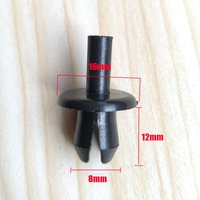 20/50Pcs Bumper Splash Guard Sill & Wheel Arch Lining Plastic Rivet Trim Clips Fastener For VW Volkswagen Skoda Audi A3 A4 A6