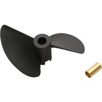 6PCS DIY RC Boats 2-blades Diameter 38/40/45/47mm Propeller Pitch 40mm Nylon Paddle Aperture 4mm Props with Copper Sleeve