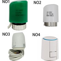 Thermoelectric drive motor 220 24v electric thermal actuator normally closed open for underfloor heating manifold radiator