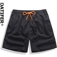 Datifer New Arrival Swimming Shorts Men Solid Color Nylon Breathable Mesh Liner Sports Plus Size Bermudas Masculina Swimsuits