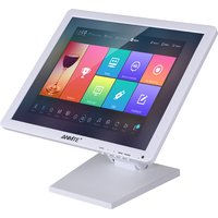 Anmite 15" Touch TFT Lcd Monitor Pc Capacitive/Resistive Touch Screen LED Display for Pos Terminal Industrial Use Monitors