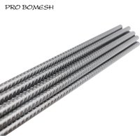 Pro Bomesh 2.4M Toray Carbon M 2 Section Fully Kevlar Cross Wrap 4axis Cross Wrap Bass Rod Blank DIY Rod Building Blank