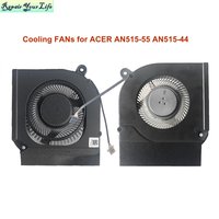 Computer CPU GPU Cooling Fans For Acer Nitro 5 AN515-55 AN515-44 AN517-52 Series Notebook PC Cooler DC28000QDF0 5V 4 Pins