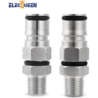 Homebrew Ball Lock Post, 19/32'' Gas/ Liquid Corny Keg Adapter,1/4'' Male Bulkhead NPT Hex Nipple Beer Keg Pressure Relief Valve