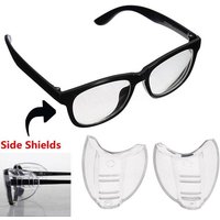 1 Pair Universal Flexible Side Shields Safety Glasses Goggles Eye Protection Security Protection gafas de seguridad 보안경