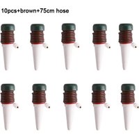 Watering Stakes,10 Pack Indoor Automatic Drip Watering System Irrigation Equipment Tool for Plant Waterer Ceramic Probes House