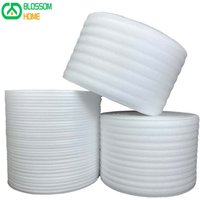 Length 30 Meters EPE Pearl Cotton Shockproof Shatterproof Foam Wrap Sheets for Packing Shipping White Color Thickness 1mm