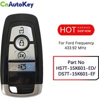 CN 018093 433,92 MHz FSK dla Ford Mondeo Mk5 Ranger Wildtrak 2023 HITAG PRO Chip Nr części HS7T-15K601-ED