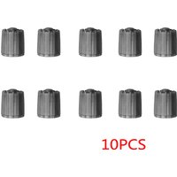 10pcs 8.8mm Nylon TPMS Tire Valve Stem Caps Cover Kit Gray Universal Car Accessories for Car Truck Motorcycle Good Sealing