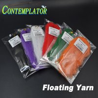CONTEMPLATOR 7 Colors Polypropylene Floating Yarn Fly Tying Synthetic Materials for Emerger Shucks Parachute Post Wing