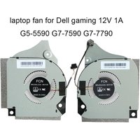 GPU CPU Cooling Fans for DELL Inspiron G5 5590 G7 7790 7590 006KT2 06KT2 09THTN 9THTN Notebook PC Fan CPU VGA Cooler DC12V 1A