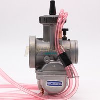 Moto à rideau plat carburateur motos pour Keihin PWK 36 38 33 34 35 40 42mm Dirt Pit Bike Enduro Motocross accessoires