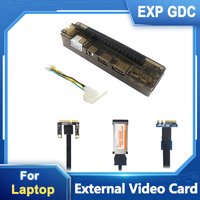 EXP GDC for Laptop External Graphics Card Notebook PCIE Dock Video Card Optional Mini PCI-E NGFF M.2 A E Key Expresscard