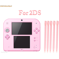 10pcs Pink Plastic Stylus Pen Screen Touch Pen For 2DS Game Console Touch Screen Stylus Pen For N2DS Blue Red
