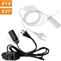 1,8 m langes Netzkabel mit Dimmer, EIN/AUS-Schalter, Metallclip, E14-E27-Sockel, Hängelampenhalter, Steckdose, Steckerkabel für Salt Rock Lava-Lampe