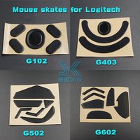 3M Mouse Skates for Logitech G502 G102 Gpro G402 G403 G602 G603 G703 G700 G700S G600 G500 G500S 0.6MM Gaming Mouse Feet Replace