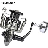 TSURINOYA Full Metal Spinning Fishing Reel 3000 4000 5000 6000 7000 BROWN BEAR 12-20KG Max Drag Feeder Lure Saltwater Wheel